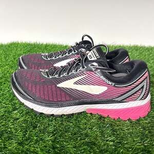 Brooks Ghost‎ 10 Women's Running Shoes Black Pink 1202461B067
